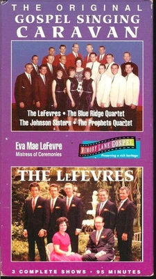 "THE ORIGINAL GOSPEL SINGING CARAVAN"......RARE HTF LIVE GOSPEL TELEVISION VIDEO - Image 1 of 2