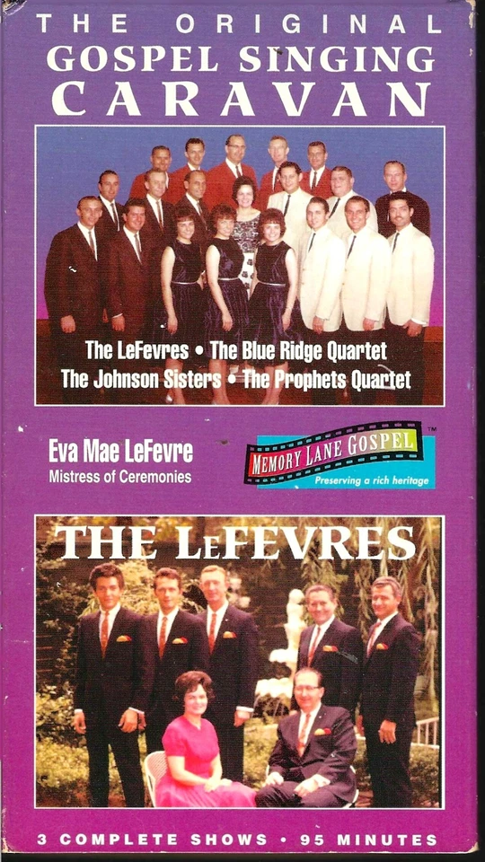 "THE ORIGINAL GOSPEL SINGING CARAVAN"......RARE HTF LIVE GOSPEL TELEVISION VIDEO - Image 1 of 2