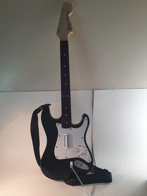 XBox One Rock Band 4 Wireless Guitar Fender Stratocaster Xbox One 91161  Tested - Image 1 of 4