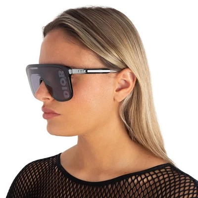 Gafas de sol unisex Dior DIORFAST M1I Smoke Mirror Shield DM40102I-Y 01C 136 Foto 1 de 4