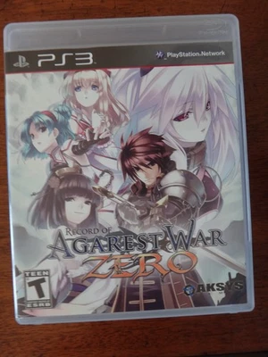 PS3 - Record of Agarest War Zero (Sony PlayStation 3, 2011) with Manual - Image 1 of 3