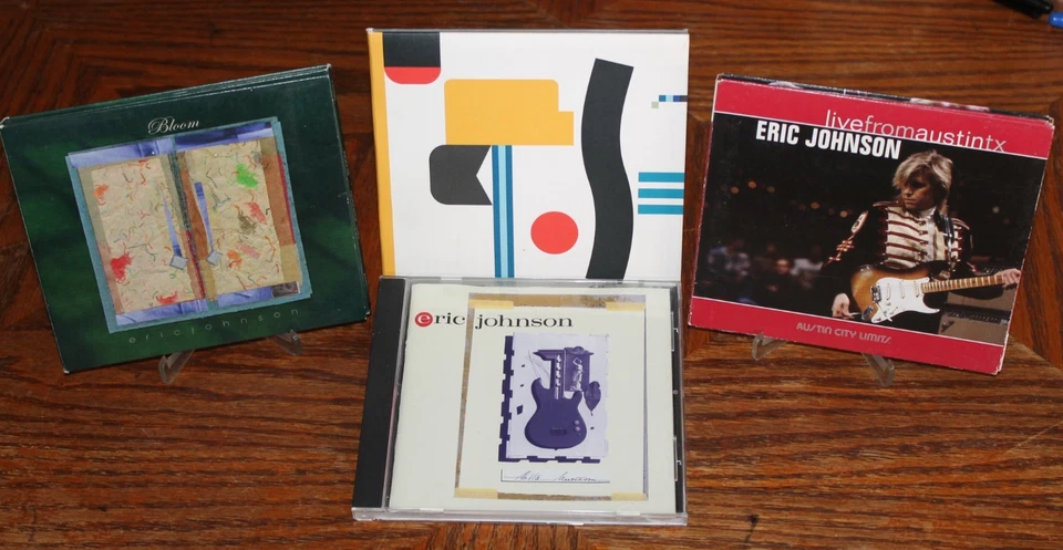 Eric Johnson CD lot of 4 Rock Instrumental Jazz Fusion Blues Country - Image 1 of 2