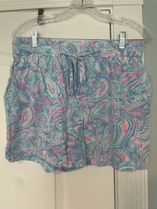 Lilly Pulitzer Shorts vorne zum Binden Größe Medium - Bild 1 von 5