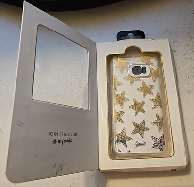 Funda rígida genuina Sonix transparente Starbright para Samsung Galaxy S7 *NUEVA* Foto 1 de 3