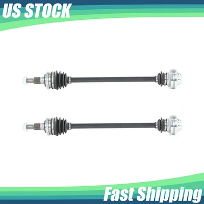 Eixos CV traseiros esquerdo e direito compatíveis com Audi A6 3.0L 3.2L 2005-2011 S6 5.2L 2007-2011 - Imagem 1 de 4