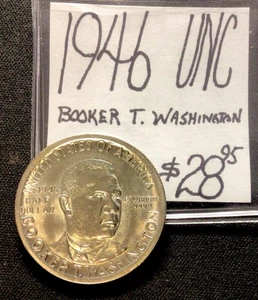 1946 Booker T Washington UNC! ENN Coins - Picture 1 of 3