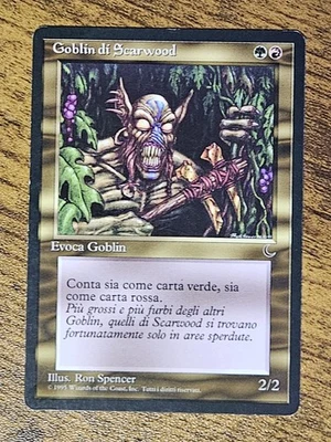 MTG Scarwood Goblins - ITALIAN The Dark - LP - 'Goblin di Scarwood' ⚔️B&B - Image 1 of 4