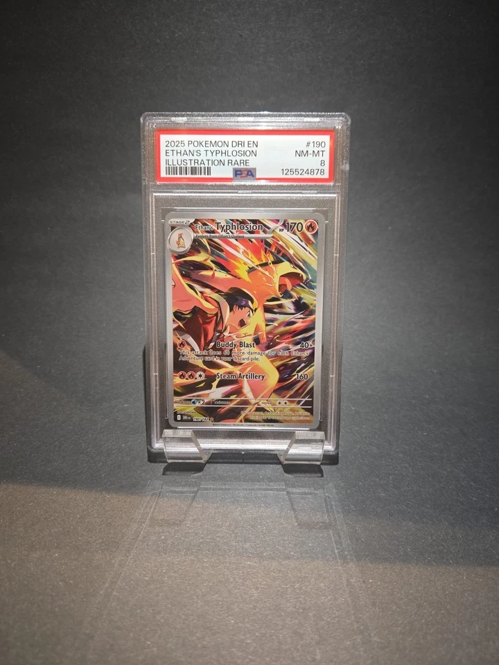 Pokémon TCG Ethan's Typhlosion Destined Rivals Illustration Rare Card 190/182 - Image 1 of 1
