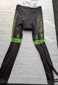 Castelli Cannondale Pro Cycling Team Bib Tights Long Padded Cycling Pants XXL - Picture 1 of 8