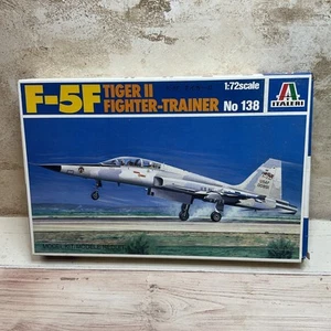ITALERI F-5F TIGER II FIGHTER-TRAINER #138, 1:72 SCALE KIT - Picture 1 of 2