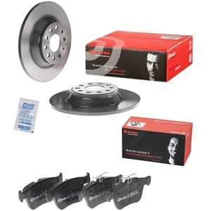 2x Brembo Bremsscheiben Ø300mm + Beläge Hinten passend für VW Passat B8 Golf 7 - Bild 1 von 9