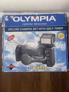 Juego de cámara Olympia DL2000 Deluxe con temporizador automático y reducción de ojos rojos nuevo en caja - Imagen 1 de 5