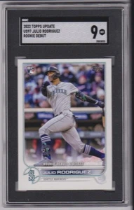 2022 Topps Update Rookie Debut Julio Rodriguez #US97 RC SGC 9 - Bild 1 von 1