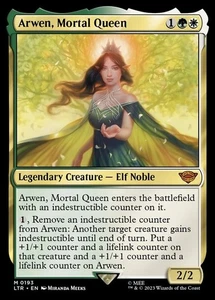 Arwen Mortal Queen , The Lord of the Rings: Tales of Middle-earth MtG - Bild 1 von 1