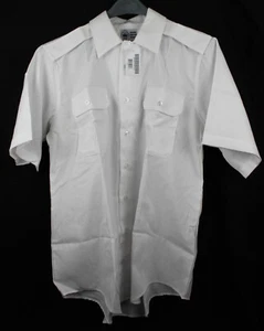Army Service Uniform ASU Men's Short Sleeve Shirt Size 17.5 C Men's Dress Shirt - Picture 1 of 4