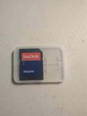 SanDisk Adapter Micro SD Card Adapter - Image 1 of 3