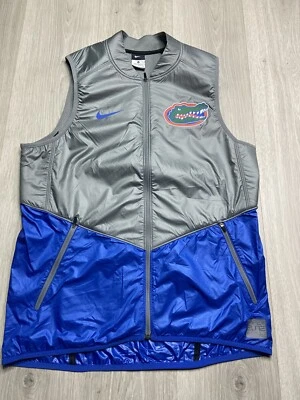 Florida Gators UF Vest Medium Nike Hyper Elite Game Windbreaker Running Football - Image 1 of 4