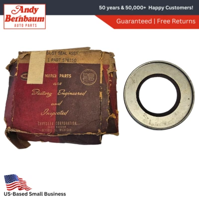 Dodge Truck 1937-1938 2 toneladas buje de rueda delantera sello antipolvo 576150 nuevo de stock Foto 1 de 4