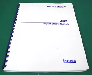 Original Lexicon 480L Digitales Effektsystem Bedienungsanleitung V4.0. MM - Bild 1 von 1