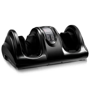 Therapeutic Shiatsu Foot Massager Kneading & Rolling Black - Bild 1 von 10
