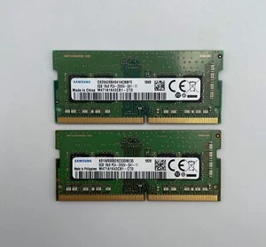 Samsung 16GB (8GBX2) 1Rx8 M471A1K43CB1-CTD DDR4 PC4-2666V Laptop Memory Ram 1.2v - Photo 1/2