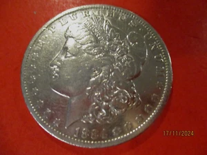 1884-O- Morgan United States Silver dollar - Picture 1 of 3