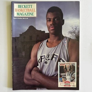 Issue #5 of Beckett Basketball David Robinson/Spurs/Front Cover/Nov/Dec 1990🏀 - Picture 1 of 2