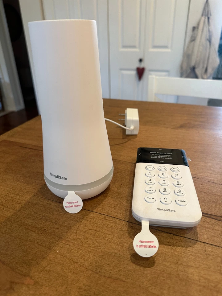 SimpliSafe Home Security System Base Station, Power Cord & Keypad - Image 1 of 1