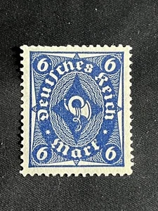 Briefmarken Deutsches Reich,6 Mark, 1922, - Bild 1 von 2