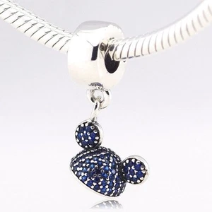 Disney Mickey Mouse Disneyland 60th Anniversary Ear Hat Charm by Pandora New P4 - Picture 1 of 5