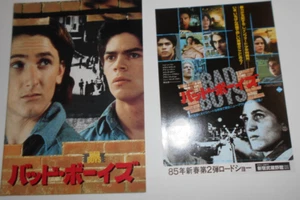 Bad Boys 1983 Movie Program with Flyer Japanese- Sean Penn, Rick Rosenthal - Picture 1 of 10