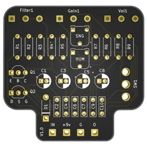 Lemming Drop - Modified Lumpy’s Tone Shop 7 Series Lemon Drop - Guitar Pedal PCB - Picture 1 of 5