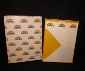Eaton "The Sky's The Limit" Rainbow Box Stationery 19 Sheets 13 Envelopes Sealed - Picture 1 of 15