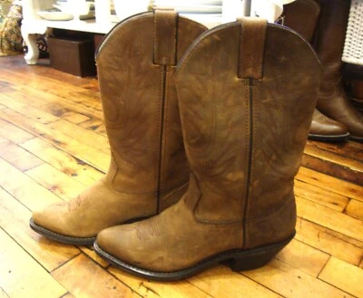 Vintage Durango Brown Suede Western Boots/Women's 7.5 — 第 1/4 张图片