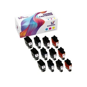 12PK/CMYK3SET LC41BK LC41C LC41M LC41Y Ink Cartridges Brother DCP-110C Fax 2440C - Picture 1 of 7