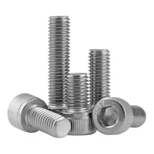 M10 M12 LEFT HAND THREADED ALLEN BOLTS HEX SOCKET CAP SCREWS A2 STAINLESS STEEL - Picture 1 of 3