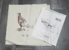 #7402 Pheasant Pillow Cover - Tri-Chem Picture to Paint 