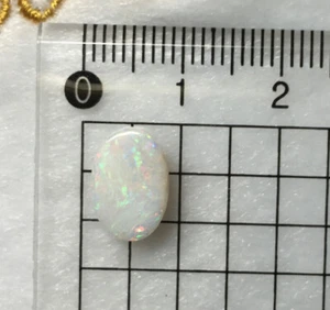 Australian White Opal from cobber pedy gem jewllry pendant ring wholesale - Foto 1 di 12
