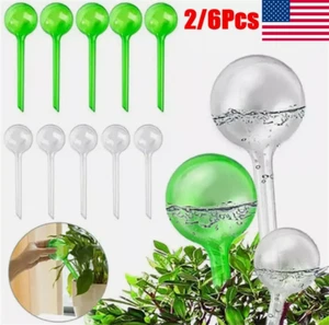 2-6X Plant Self Watering Garden Home Flower Drip Waterer Tool Feeder Indoor USA - Picture 1 of 24