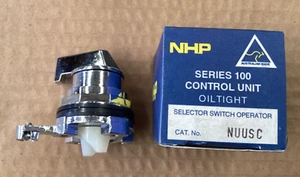 2 x NHP NUUSC Series 100 Control Unit - Selector Switch - Picture 1 of 2