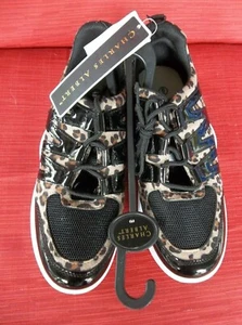 Charles Albert Damen Animal Print T Schuhe Größe 6 Neu mit Etikett! - Bild 1 von 6