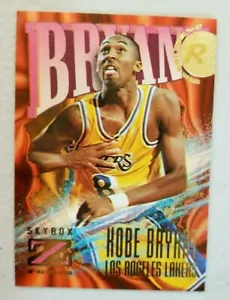 1996 Kobe Bryant Ultra rare Skybox Z Rookie LA Lakers RC Black Mamba - Picture 1 of 4