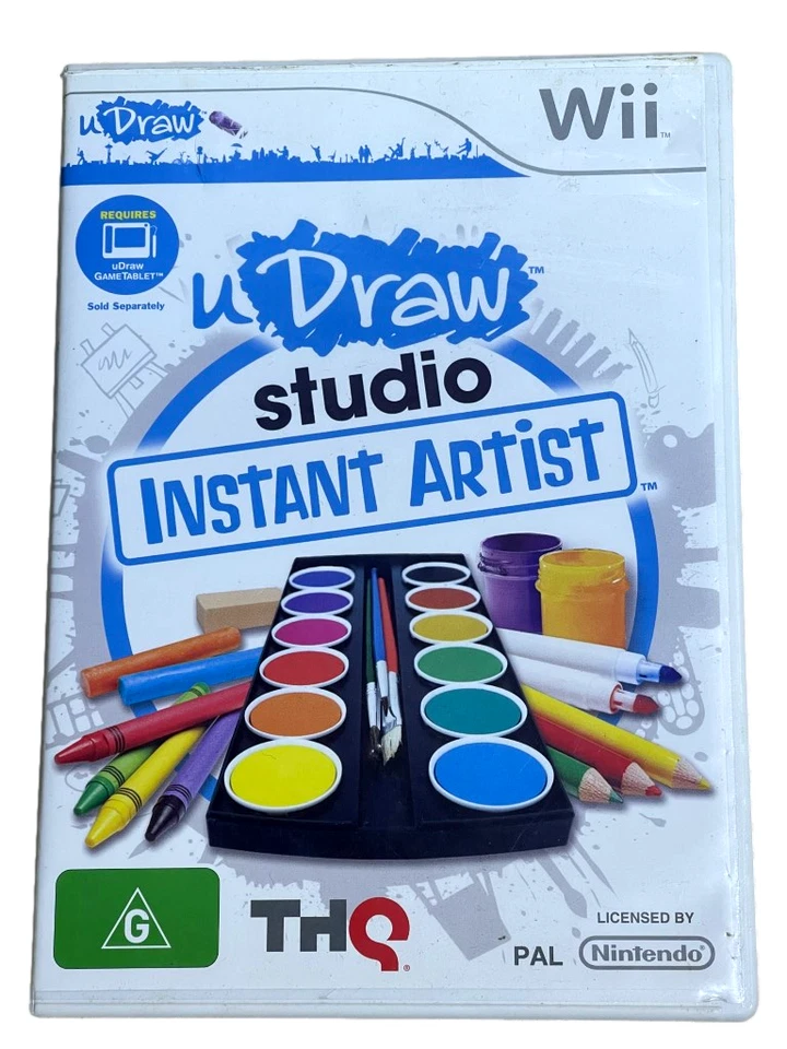 U Draw Studio Instant Artist Nintendo Wii PAL *Complete* - Image 1 of 1