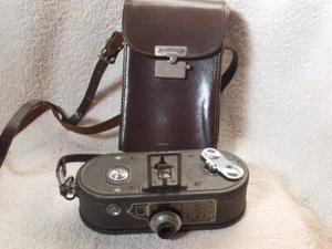De colección Keystone 8mm Modelo K-8 Cuerda Manual Cámara Película Correa Estuche de Cuero ¡Funciona! - Imagen 1 de 8
