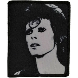 DAVID BOWIE Standard Patch: BLACK & WHITE: Official Licenced Merch and fan gift - Imagen 1 de 1