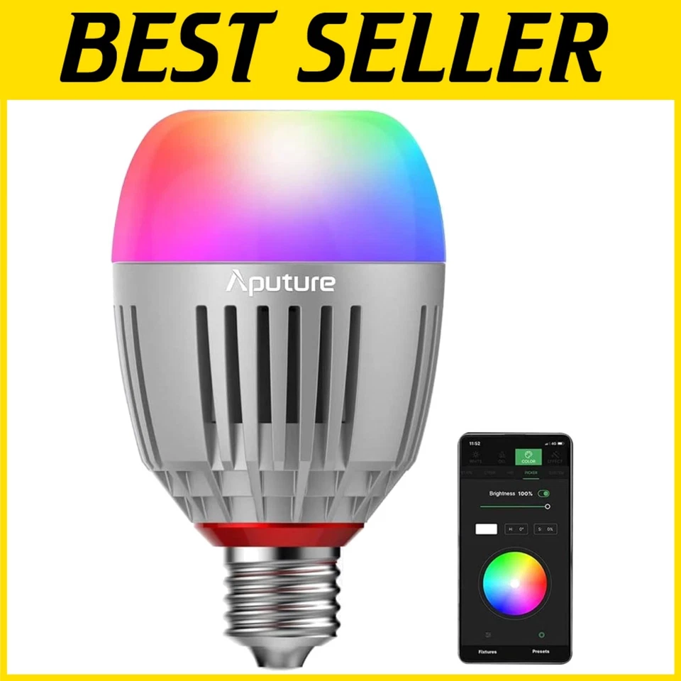 LED Accent B7C 7W RGBWW Bulb with App, Unlimited Color Flexibility & Dual Power - Image 1 of 4