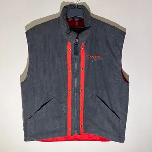 Team Honda Sport Full Zip Pockets Logo Quilted Inner Gilet Size S Fits Bigger - Picture 1 of 14