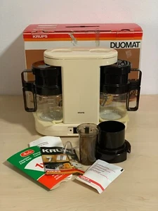 KRUPS TIPO 269 Tetera y Cafetera 2 en 1 Krups Melitta Duomat 1976 Vintage ✅ - Imagen 1 de 10