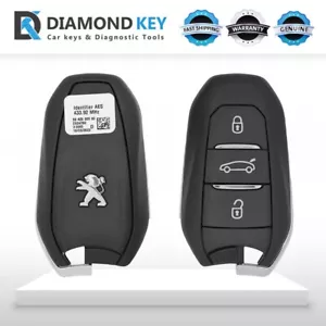 OEM 2016 - 2020 PEUGEOT SMART KEY AES HITAG3 3BUTTONS - 433MHZ - 98381721ZD - Picture 1 of 3