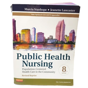 Public Health Nursing Revised 8th Edition Reprint Stanhope Lancaster QSEN Append - Imagen 1 de 15